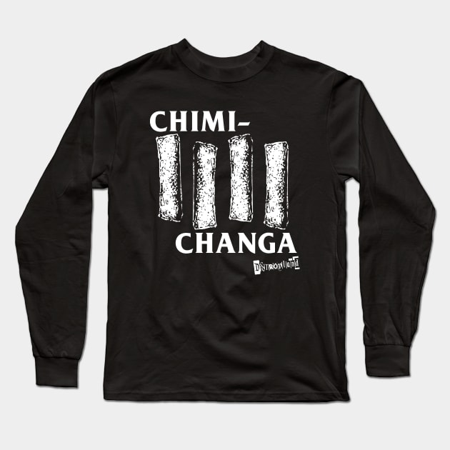 Chimi-Flag Long Sleeve T-Shirt by D-Stroy Land